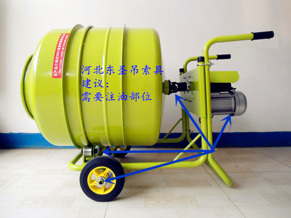 小型混凝土攪拌機那些部位需要注油保養？