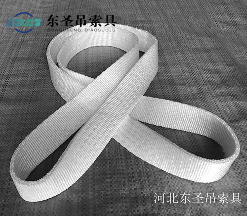 環形白色耐酸堿吊裝帶--河北東圣吊索具制造有限公司
